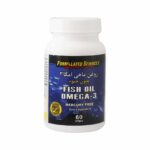 کپسول روغن ماهی امگا3 1000میلیگرم فورمولیتد ساینسز بدون جیوه 60 عددی