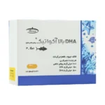 کپسول امگا 3 روغن ماهی آکواتیک دی اچ ای بالا بدون جیوه 1000میلیگرم کارن 30 عددی