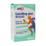 قرص کلسی مگ پلاس (کلسیم+منیزیوم+ویتامین د3+ ویتامین ک2) یوروویتال 60 عددی