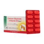 قرص کلسیم گلایسینات و ویتامین د3 200میلیگرم + 400واحد 30 عددی شاری - Image 2