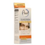 کرم ضد آفتاب فیزیکی دور چشم و صورت SPF۳۵ بی رنگ 50 میلی لیتر پیکسل