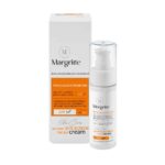 کرم ضد آفتاب و روشن کننده بژ طبیعی SPF50 پوست چرب 50 میلی لیتر مارگریت