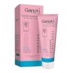کرم ضد آفتاب رنگی رز روشن با SPF50 مناسب پوست خشک و معمولی 50 میلی لیتر ژنوبایوتیک