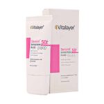 فلوئید ضد آفتاب سنسی ویت SPF50 بی رنگ 50 میلی ویتالیر