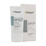 فلوئید ضد آفتاب ضد لک وایت ویت رنگی SPF50 50 میلی ویتالیر