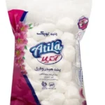 پنبه توپک سفید 100 گرم آتیلا