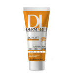 کرم ضد آفتاب SPF50 پوست خشک بی رنگ 40 میلی لیتر درمالیفت