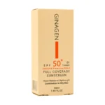 کرم ضد آفتاب رنگی01 پوست چرب و مختلط SPF50 50 میلی لیتر ژیناژن