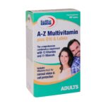 قرص AZ آ-زد مولتی ویتامین پلاس کیو10 و لوتئین یوروویتال 60 عددی