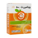 قرص جویدنی ویتامین ث 500میلیگرم ایران دارو 30 عددی