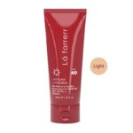 کرم ضد آفتاب SPF40 پوست خشک و معمولی رنگی و ضد لک بژ روشن 40 میلی لیتر لافارر