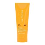 کرم ضد آفتاب SPF50 پوست خشک و معمولی ضد لک بی رنگ 40 میلی گرم لافارر