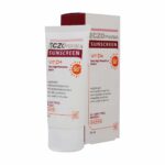 کرم ضد آفتاب بی رنگ SPF50 اگزوفارما مناسب انواع پوست ۵۰ میلی لیتر مای