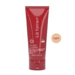 کرم ضد آفتاب رنگی SPF40 پوست چرب ضد لک بژ روشن 40 میلی لیتر لافارر