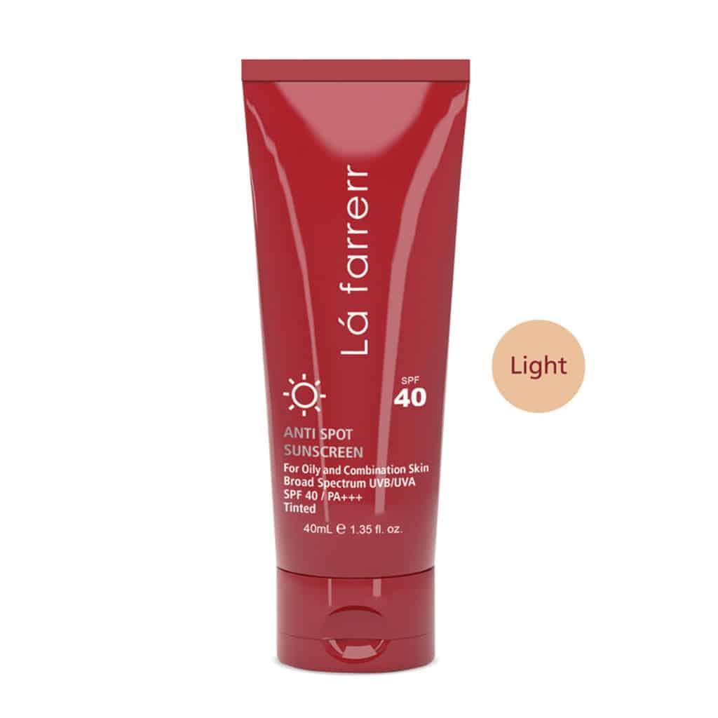 کرم ضد آفتاب رنگی SPF40 پوست چرب ضد لک بژ روشن 40 میلی لیتر ( لافارر ) کرم ضد آفتاب رنگی SPF40 پوست چرب ضد لک بژ روشن 40 میلی لیتر لافارر - Image 1