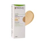 کرم ضد آفتاب رنگی فاقد چربی SPF60 مناسب پوست های چرب و دارای جوش بژ روشن 40 میلی لیتر پرایم
