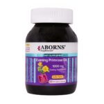 کپسول ژله ای روغن گل مغربی 1000میلیگرم آبورنز 50 عددی