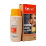 لوسیون آبی ضد آفتاب فاقد چربی spf50 کالر نیوژن سولاریس بژ طبیعی 75 میلی لیتر آردن