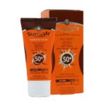 کرم ضد آفتاب SPF50 فاقد چربی مناسب پوست های چرب و آکنه ای بی رنگ ۵۰ میلی لیتر سان سیف