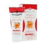 کرم ضد آفتاب و ضد چروک SPF50 بی رنگ 50 میلی لیتر سان سیف