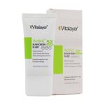 فلوئید ضد آفتاب اکتی ویت SPF50 بژ طبیعی 50 میلی لیتر ویتالیر