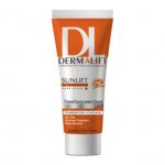 کرم ضد آفتاب SPF50 پوست چرب بژ تیره 40 میلی لیتر درمالیفت