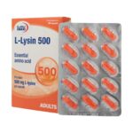 کپسول ال لیزین 500میلیگرم یوروویتال 30 عددی