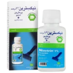 شامپو پرمترین 1% 60میلیلیتر نیکسترین