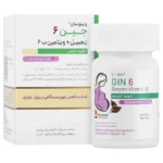 قرص پیوسته رهش زنجبیل + ویتامین ب6 جین6 -ویتوسان 30 عددی