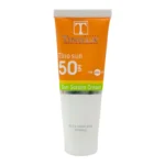 کرم ضد آفتاب SPF50 مناسب پوست های جوش دار و چرب بی رنگ 40 میلی لیتر تینولا